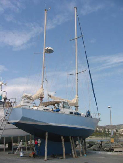 Bruce Roberts Mauritius 43 ketch